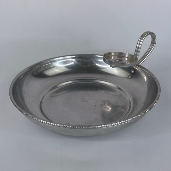 Vintage BW Buenilum Aluminum Serving Tray Bowl Chip and Dip - Picture 3 of 12